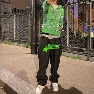 Y2K Streetwear Men’s modern fashion jeans / denim